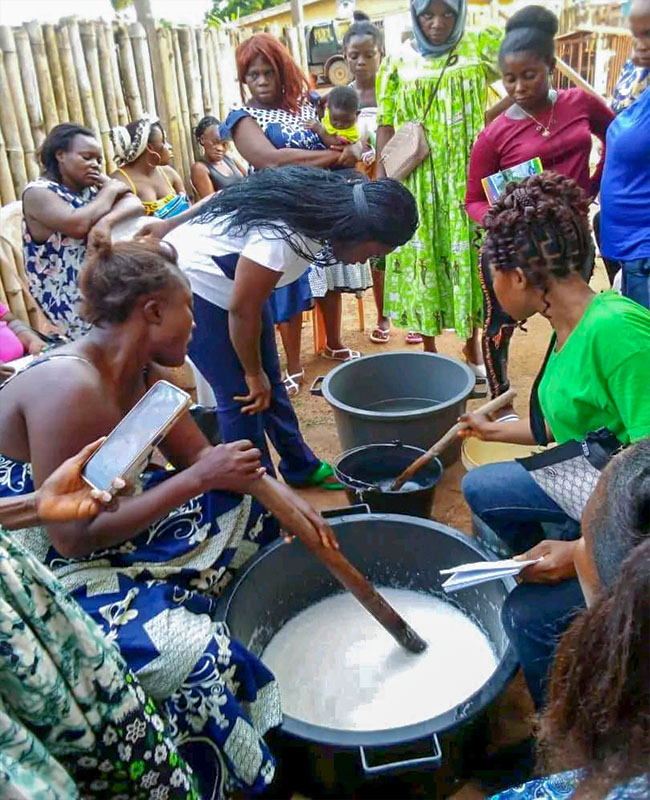 HUMAN EMPOWERMENT ON DETERGENT AND HAIR OIL PRODUCTION